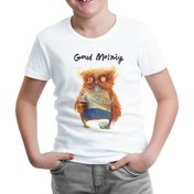 Resim Lord T-Shirt Goud Molnig Beyaz Çocuk Tshirt 