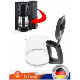 Resim Kahve Makinesi İle Uyumlu Cam Demlik / Sürahi 