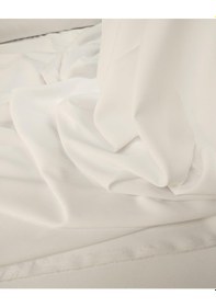 Resim Beyaz Renkte Krep Şifon Kumaş En: 145 Cm-10095 10 