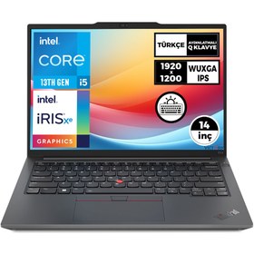 Resim LENOVO ThinkPad E14 G5 i5-1335U 24GB 2TB SSD 14" WUXGA Freedos Taşınabilir Bilgisayar 21JK00P9TX 006 