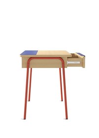 Resim Misa Ahşap Çok Renkli Çocuk Masası 