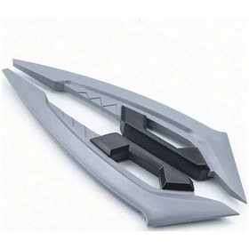 Resim Cloudstore Titanyum Evrensel Aksesuarlar Motor Spoyler Kanatçık Aerodinamik Scooter Winglet 1 Çift 