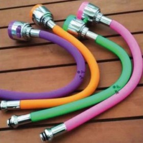 Resim Epilons Renkli Oynar Başlıklı Silikonlu Musluk Başlığı Kubar Su Tasarruflu Musluk Başlığı 