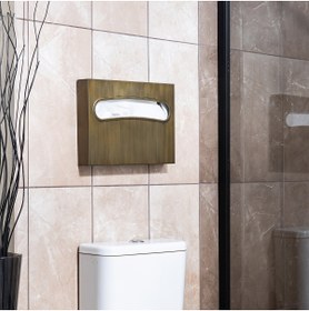 Resim ARGESAN Paslanmaz Çelik Klozet Kapak Örtüsü Dağıtıcısı-klozet Kapak Kağıdı Dispenseri 