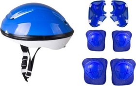 Resim Toprockstore Çocuk Kask Dizlik Dirseklik Koruyucu Set 7 Parça 