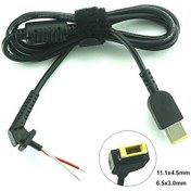 Resim Lenovo Uyumlu Usb Adaptör Dc Kablo-Lenovo Uyumlu Usb Adaptör Tamir Kablo 