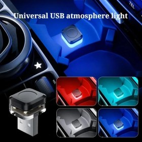 Resim Trendooze Turcoshop11 Evrensel 36v Usb Led Araç İçi Mavi Neon Aydınlatma 