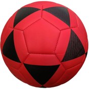 Resim 3 Astar Futbol Topu No.5 Kırmızı Siyah Desenli Footbal-900 