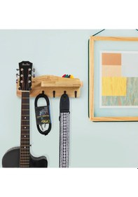 Resim Midex Gp-30 Gitar Standı Sehpası Duvar Askısı Ahşap Şık Kaliteli 