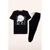 Resim Trendypassion Slurp Hoodie Baskılı Eşofman Takımı 