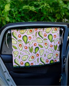 Resim Store Araba Perdesi - Avokado Temalı Perde 60x50cm 