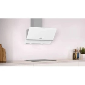 Resim Profilo DVK8J621 Beyaz Cam Yüzey Duvar Tipi Davlumbaz 