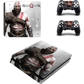 Resim Kt Decoration God Of War Playstation 4 Slim Kasa Sticker Kaplama 