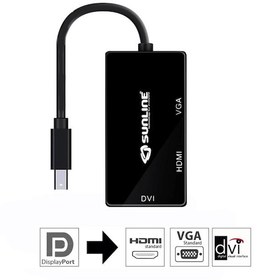 Resim Sunline 170629 Mini Displayport HdmiVgaDvi Dönüştürücü 
