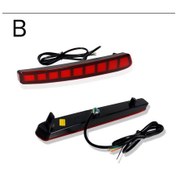 Resim 2020 2021 Toyota Corolla İçin Kırmızı Led 3-in-1 Araba Arka Tampon Reflektör B B 