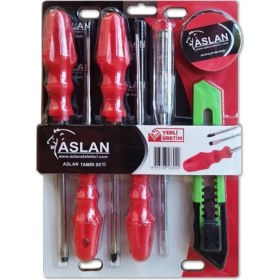 Resim 7 Parça Çok Amaçlı Tamir ve El Aletleri Seti, Çeşitli Tamir Malzemeleri 