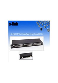 Resim S Lınk Sl F624 24 Port Utp Cat6 Patch Panel 