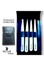 Resim Hector Pulsar Profesyonel Inox Cımbız Seti 