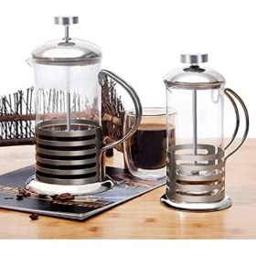 Resim K-Yonlineticaret Paslanmaz Çelik Gövdeli French Press Kahve ve Çay Demleme Aparatı 