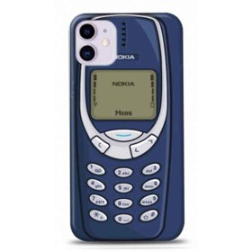 Resim Marselit Iphone 11 Nokia 3310 Tasarımlı Telefon Kılıfı-retro11 