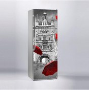 Resim Jasmin2020 Buzdolabı Sticker Kaplama Etiketi England Şemsiye 