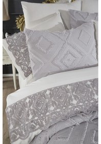 Resim Çeyiz Diyarı Hürrem 10 Parça Battaniyeli Çeyiz Seti Gri Gri 