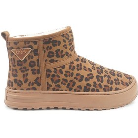 Resim Kinetix Saro 5pr Leopar Kadın Kar Botu 000000000102038307 Kahverengi 