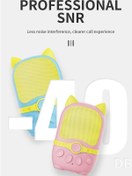 Resim Jokmae 4 Yaş+ Çocuklar İçin Müzikli Çift Yönlü İletişim Cihazı Pembe+mavi - 500-1000m Mesafe, Bluetooth Hoparlör, 10 Saat Konuşma 