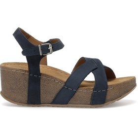 Resim Nine West Goyard 2fx Lacı Kadın Dolgu Topuk Sandalet 