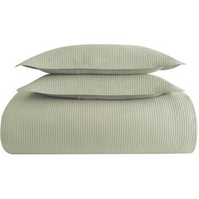 Resim Linens Mist Çift Kişilik Yatak Örtüsü Seti Açık Yeşil Açık Yeşil 