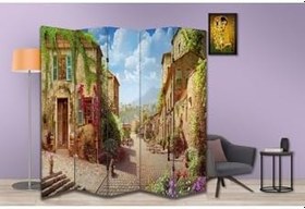 Resim Manzara Temalı Özel Tasarım Paravan Room Divider PRV1283, 180 x 180 