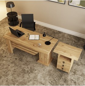 Resim Kalender Dekor Ophira-1-3 Ofis Büro Masası Takımı 