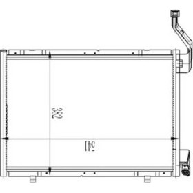 Resim Klima Kondenseri Ford Fiesta 6 1.6tdci 2008 Oto.-mek. 855119719acadae 