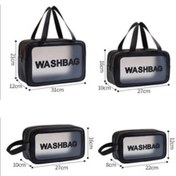 Resim Zcjb 2 Adet Su Geçirmez Saklama, Yüzme Çantası Yıkama Çantası Beyaz M Çok Renkli Çok Renkli 