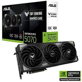 Resim Asus Tuf Gaming Geforce RTX 5070 12 Gb TUF-RTX5070-O12G-GAMING GDDR7 OC Edition Gaming Ekran Kartı 