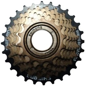 Resim 7li Bisiklet Arka Dişli Ruble Bronz 