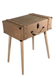 Resim Bozkar Ahşap Bavul Sehpa, Dekoratif Bavul, Ahşap Bavul, MDF Hobi Boyama, Ahşap Boyama Ürünleri, Ayaklı Bavul 