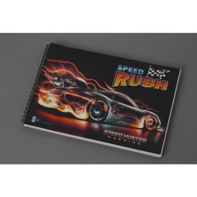 Resim PrintKonsept 2'li Resim Defteri Spiralli Karton Kapak 25X35 cm 15 Yaprak Resim Defteri Orta Boy 