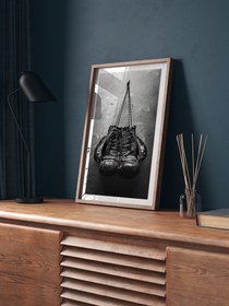 Resim Vintage Boks Eldiveni - Art Print - Hahnemühle Photo Pearl · Prestige / 50x70 cm 