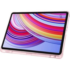 Resim Xiaomi Redmi Pad Pro 12.1 İnç Uyumlu Tri Fold Kalemlikli Tablet Kılıfı Ekran Koruyucu Kalem Seti 