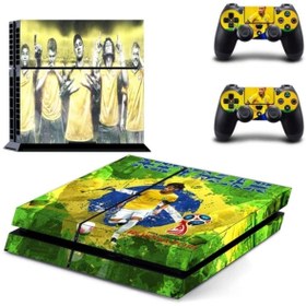 Resim Kt Decoration Neymar Jr. Playstation 4 Fat Kasa Sticker Kaplama 