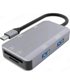 Resim ZR785 6 In 1 NK-3049H Usb-C Multi-Function Çevirici 