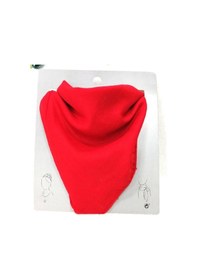 Resim Kırmızı - Siyah Fular Bandana Kare 