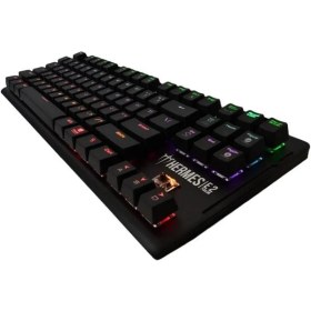 Resim Gamdıas Hermes-E2, USB Kablolu, Ingilizce, Mekanik, 7 Renk, Gaming Klavye 