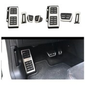 Resim Kırmızı Paslanmaz Çelik Pedal Kapağı Volkswagen Vw Golf 7 8 Gti Mk7 Polo A05 Passat B8 Skoda Kodiaq Rapid Octavia 5e 5f A7 2014-2023 