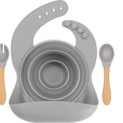 Resim Beslenme Seti BLW Set III - Powder Grey 