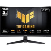 Resim ASUS TUF Gaming VG27WQ3B 27" 180Hz 0.5Ms HDMI+DP HDR WQHD FreeSync VA Curved Vesa Monitör 