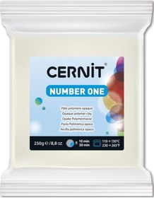 Resim Cernit Number One Polimer Kil 250 Gr. 027 Opaque White 