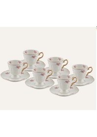Resim Roykıng 6 Lı Fincan Takımı 90 Cc Beyaz 