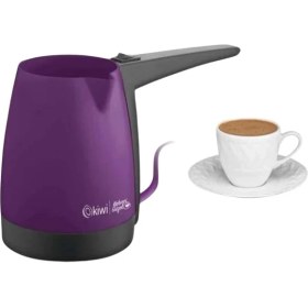 Resim Kiwi Kcm 7510 Türk Kahvesi Makinesi Mor 330 ml Kapasite 